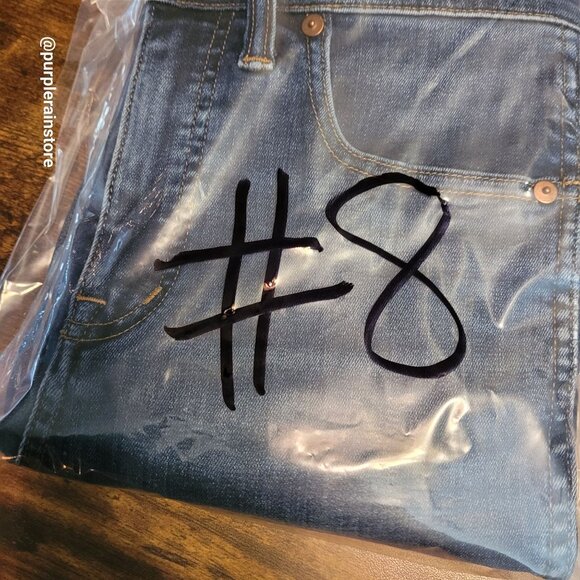 Madewell Jeans 27 Skinny 10" High Rise Danny Wash G7391 Tummy Control Stretch - Picture 13 of 13